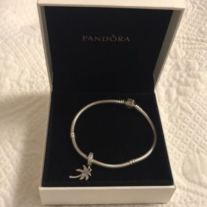 Pandora Palm Tree dangle charm
